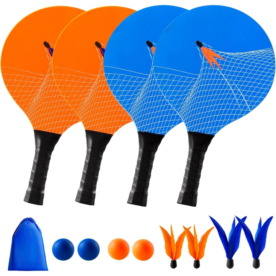 Badminton Fun - Outdoor Game, Yard Game, Beach Paddle
