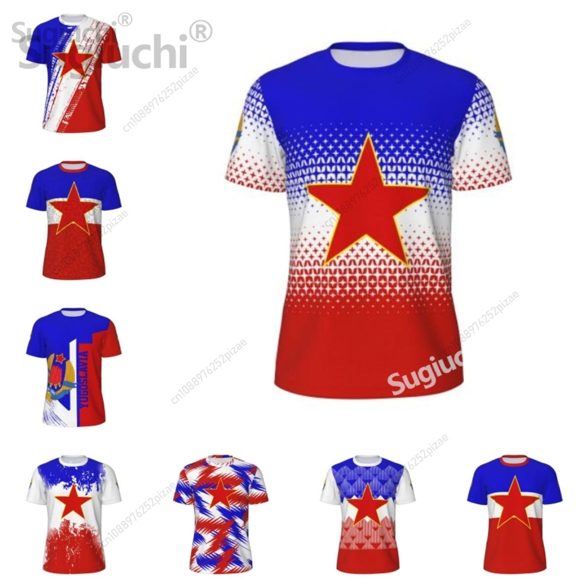 Badminton Youth - 2025 New Yugoslavia 3D Printing Flag