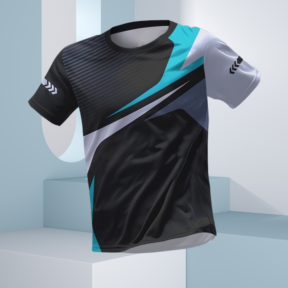 Badminton Jersey - Summer T-shirt for Men,Sports T-shirt for