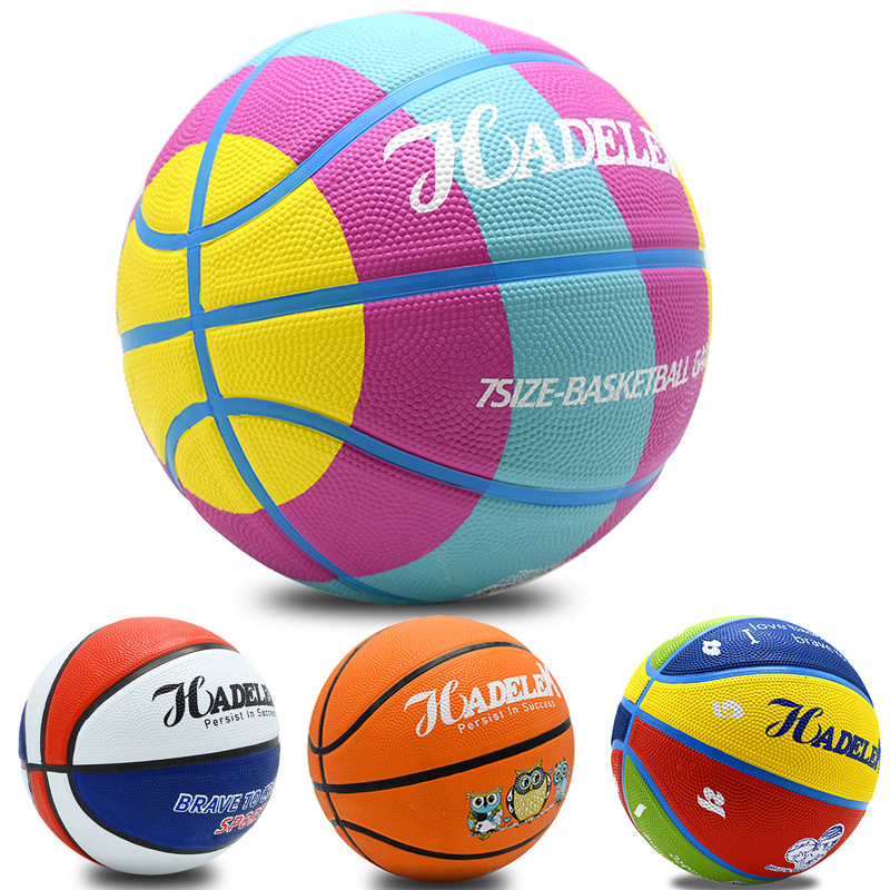 Badminton Score - Kid Rubber Basketball Size 5 Primary