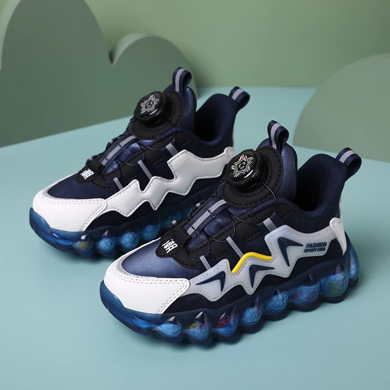 Children Shoes Boys Sneakers S - مراجعة Badminton Junior وسعره