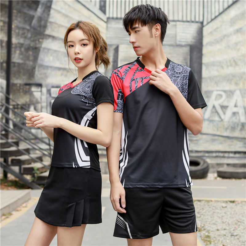 New tenis shirt men /women,bad - مراجعة Badminton Jersey وسعره