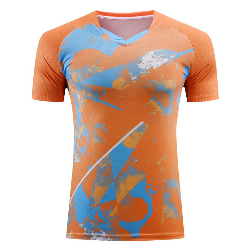 Table Tennis V Neck Shirt Men  - مراجعة Badminton Jersey وسعره