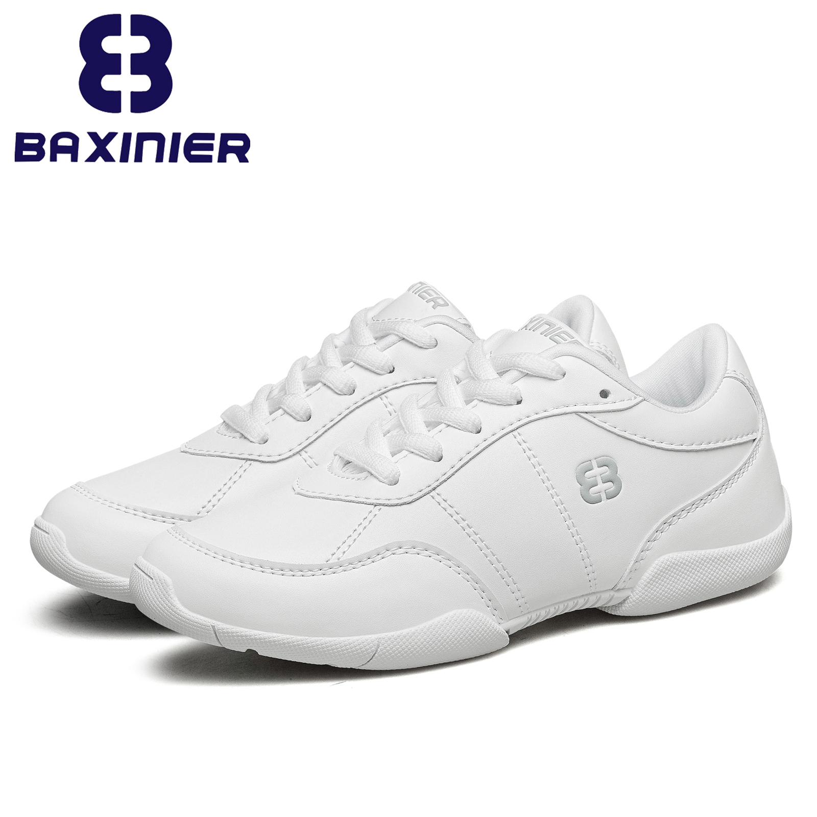 Girls White Cheerleading Shoes - مراجعة Badminton Youth وسعره