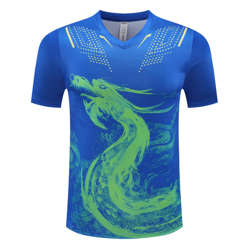 Dragon Men's Table Tennis T-Sh - مراجعة Badminton Jersey وسعره