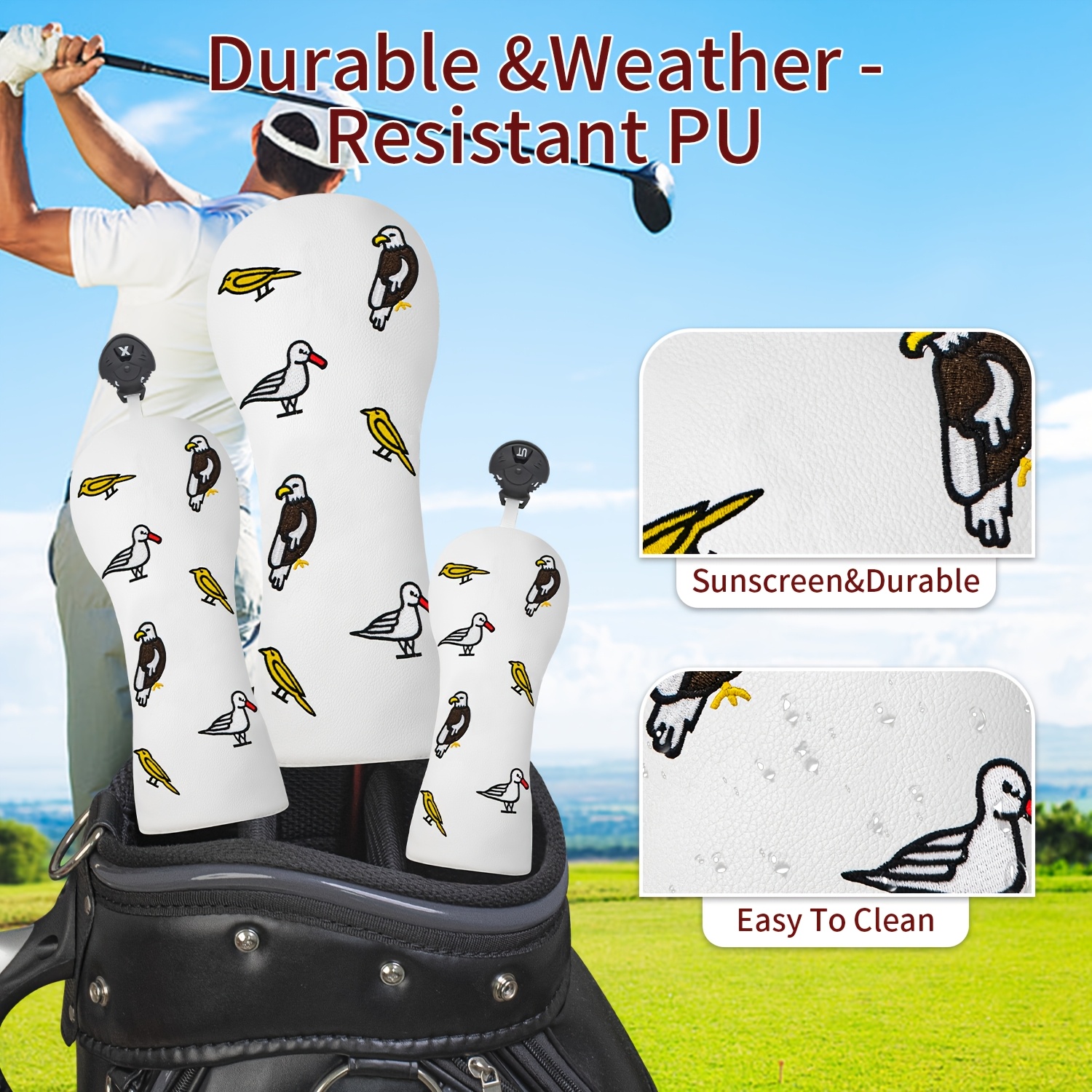 1pc/4pcs Driver/Fairway/Hybrid - مراجعة Badminton Club وسعره