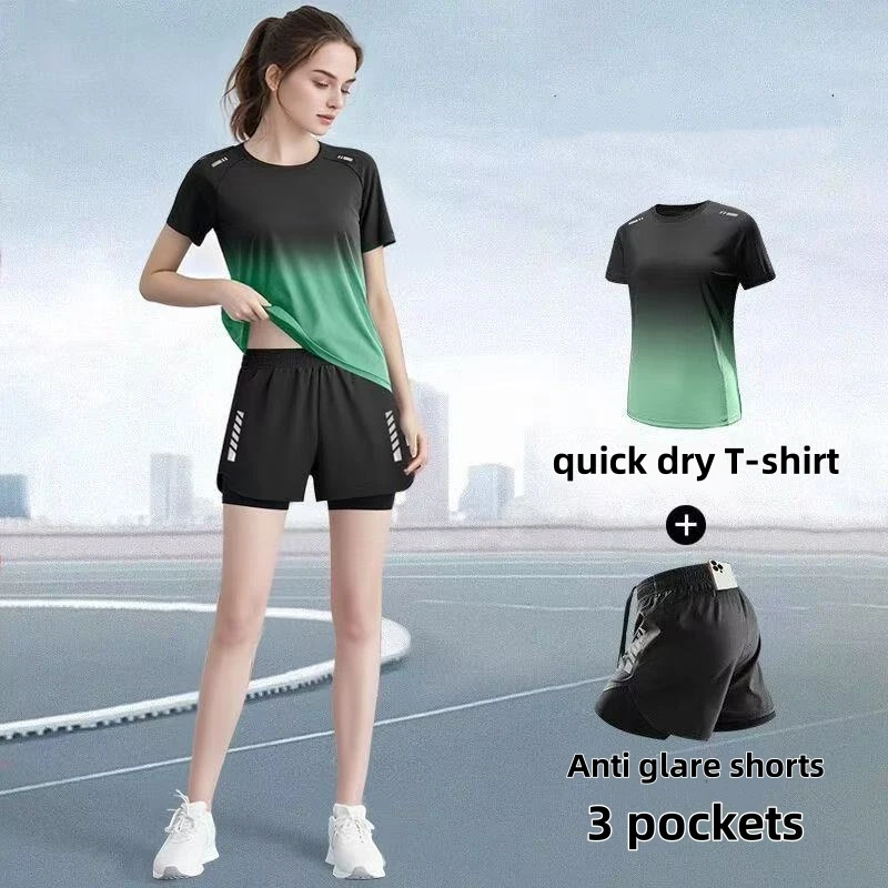 Women's sportswear set, runnin - مراجعة Badminton Jersey وسعره