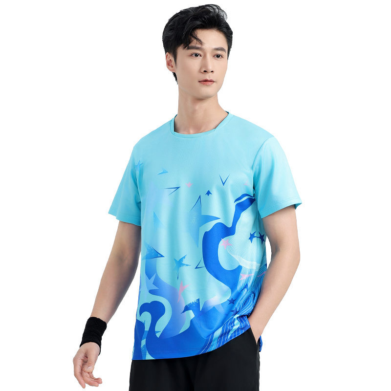 Badminton Table Tee Men 3D Pri - مراجعة Badminton Jersey وسعره
