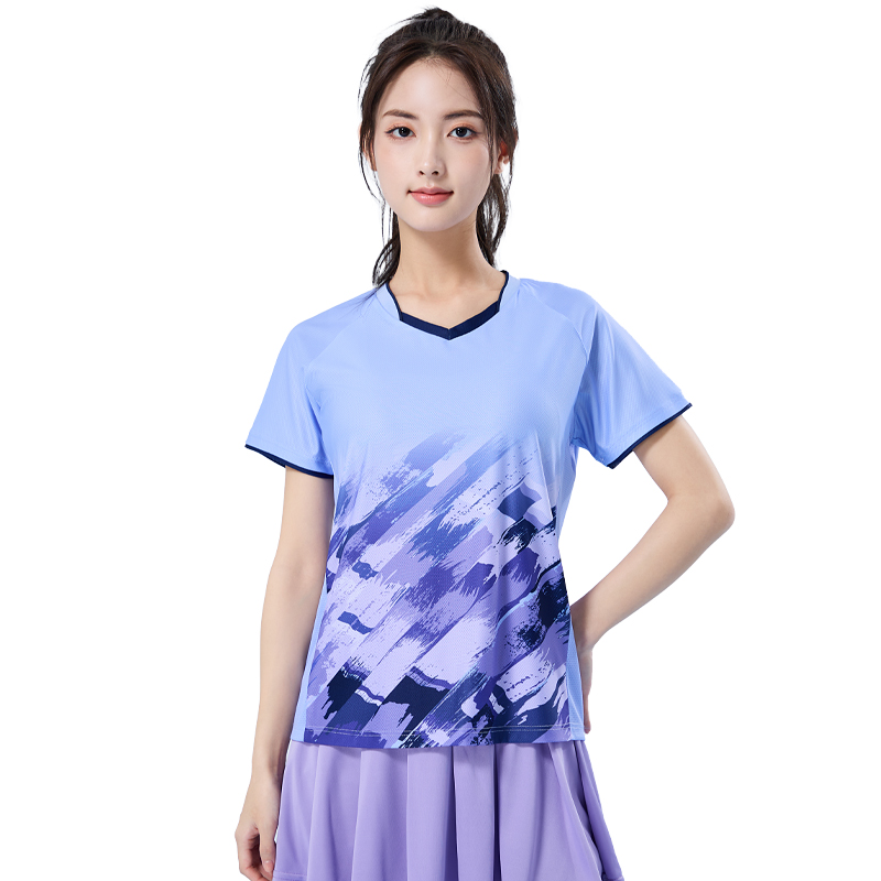 Badminton Shirts Women 3D Prin - مراجعة Badminton Jersey وسعره