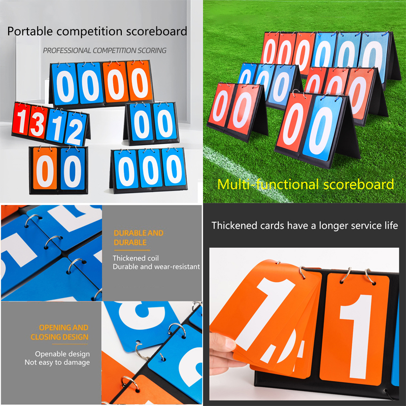 1PC Scoreboard Tabletop Scoreb - مراجعة Badminton Score وسعره