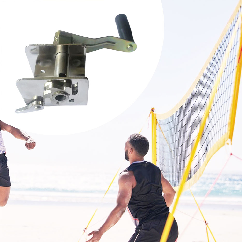 Sports Net Tensioner Hand Cran - مراجعة Badminton Fun وسعره