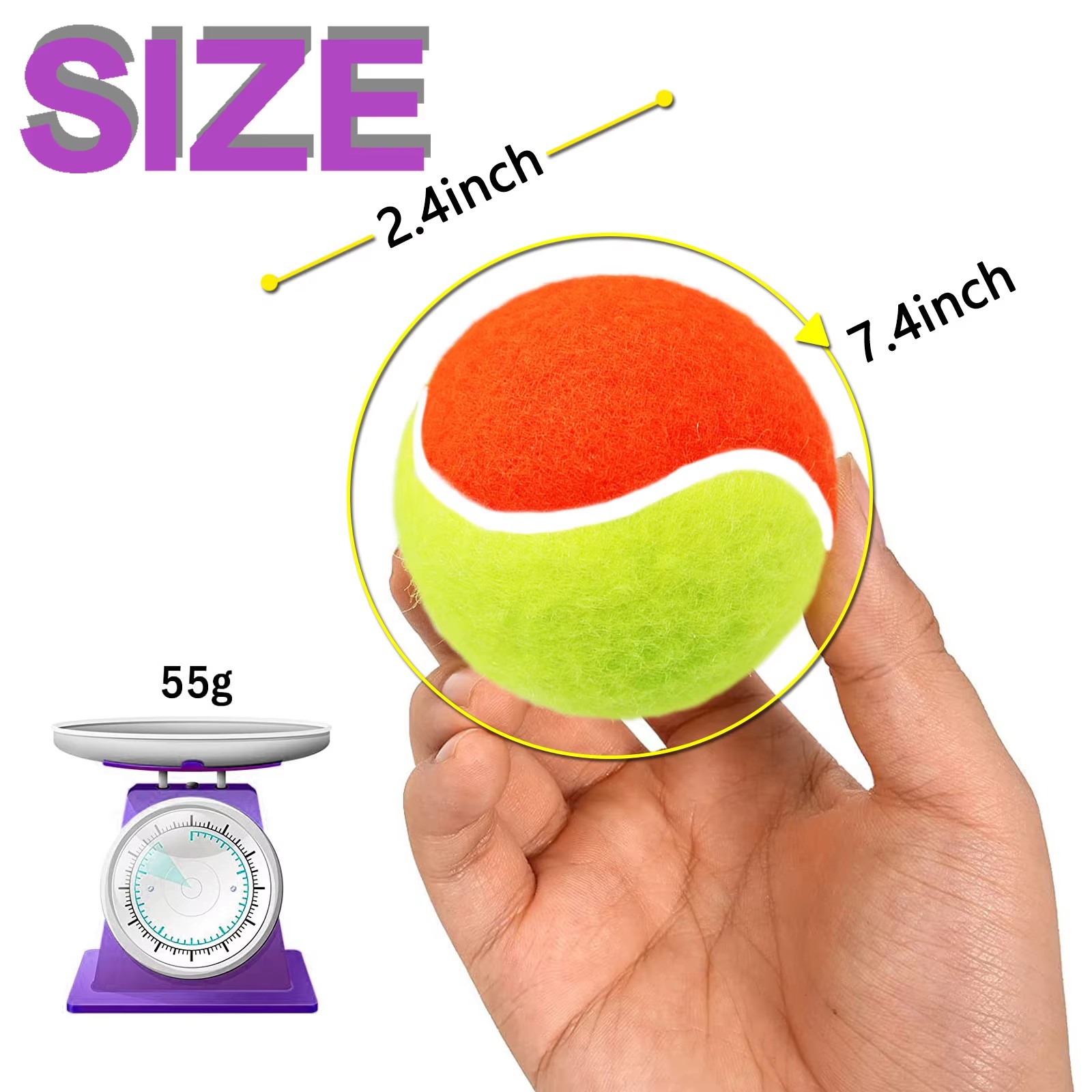 6pcs Kids Tennis Balls Set Sof - مراجعة Badminton Youth وسعره