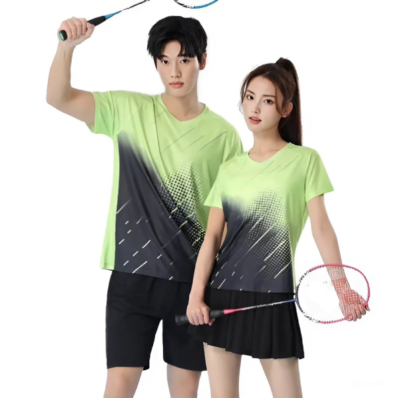 Unisex Table Tennis T-shirt Pr - مراجعة Badminton Jersey وسعره
