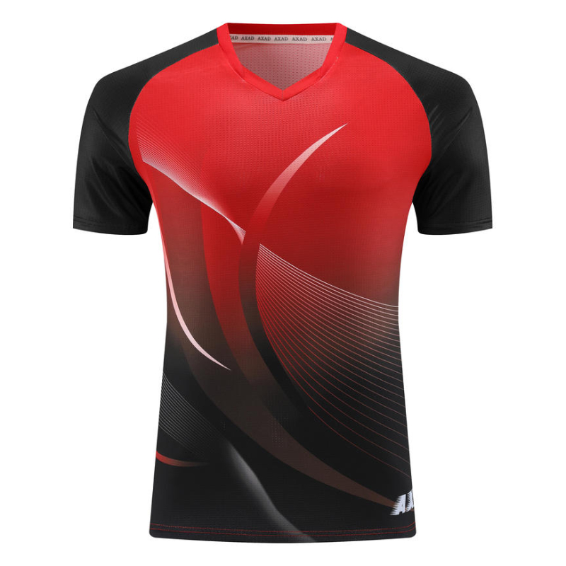 Table tennis clothes Table ten - مراجعة Badminton Jersey وسعره