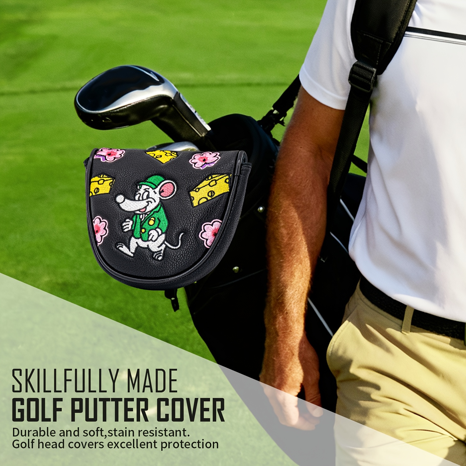 1pc Mouse Cheese Design Golf C - مراجعة Badminton Club وسعره