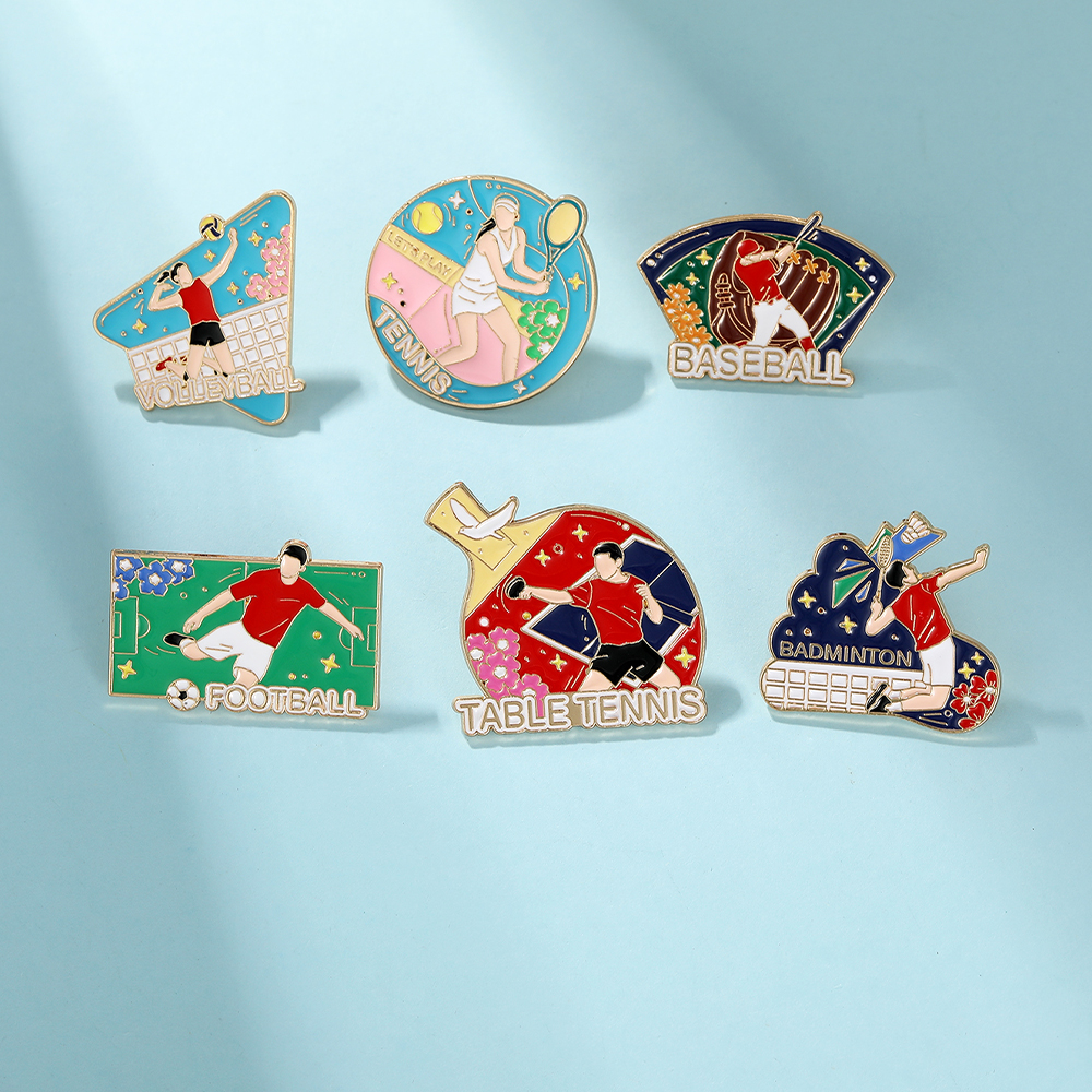 Statement Sports Theme Enamel  - مراجعة Badminton Hall وسعره
