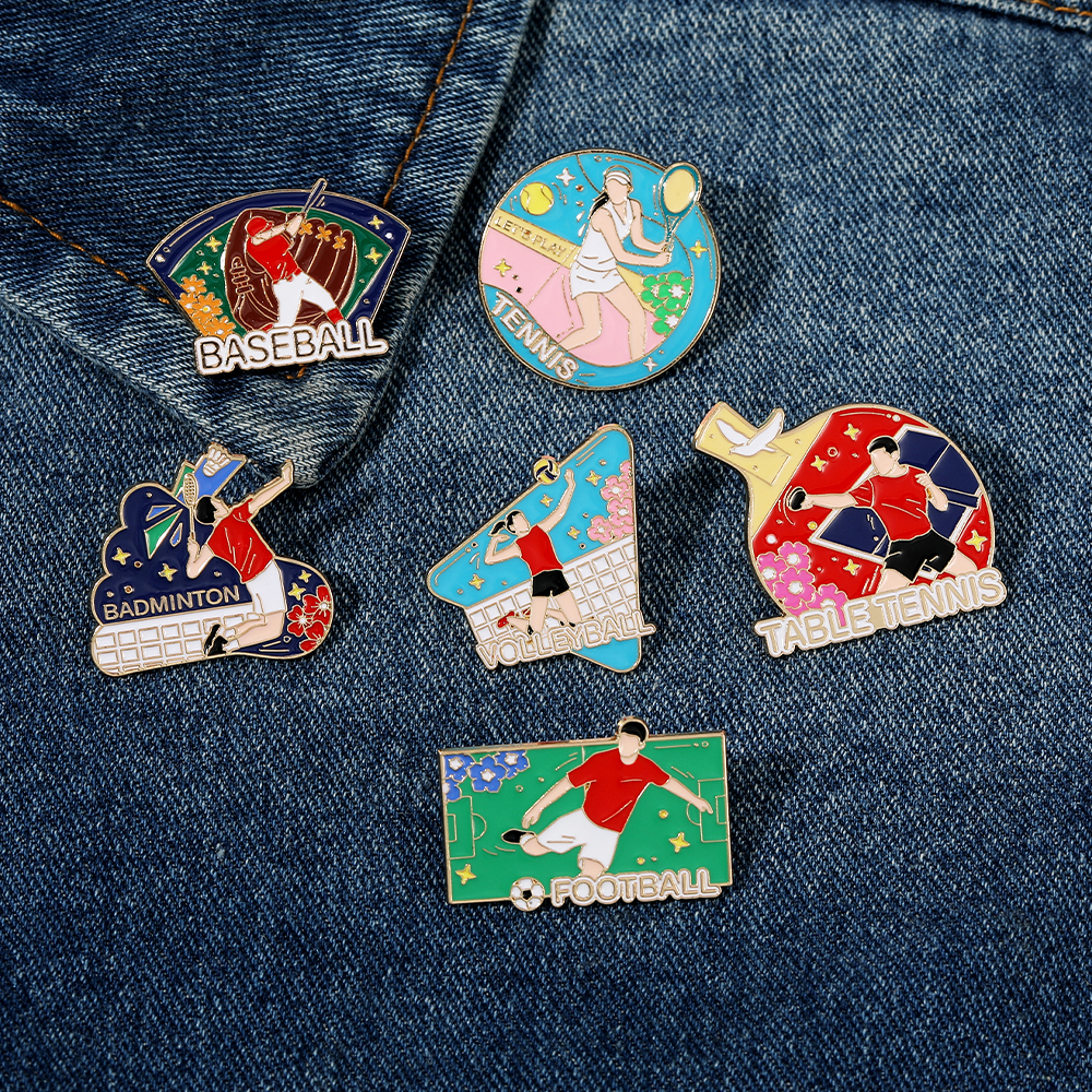 Statement Sports Theme Enamel  - مراجعة Badminton Hall وسعره