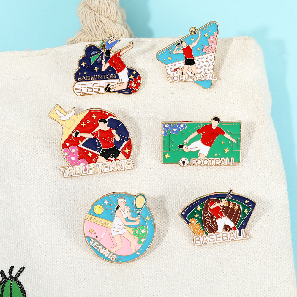 Statement Sports Theme Enamel  - مراجعة Badminton Hall وسعره