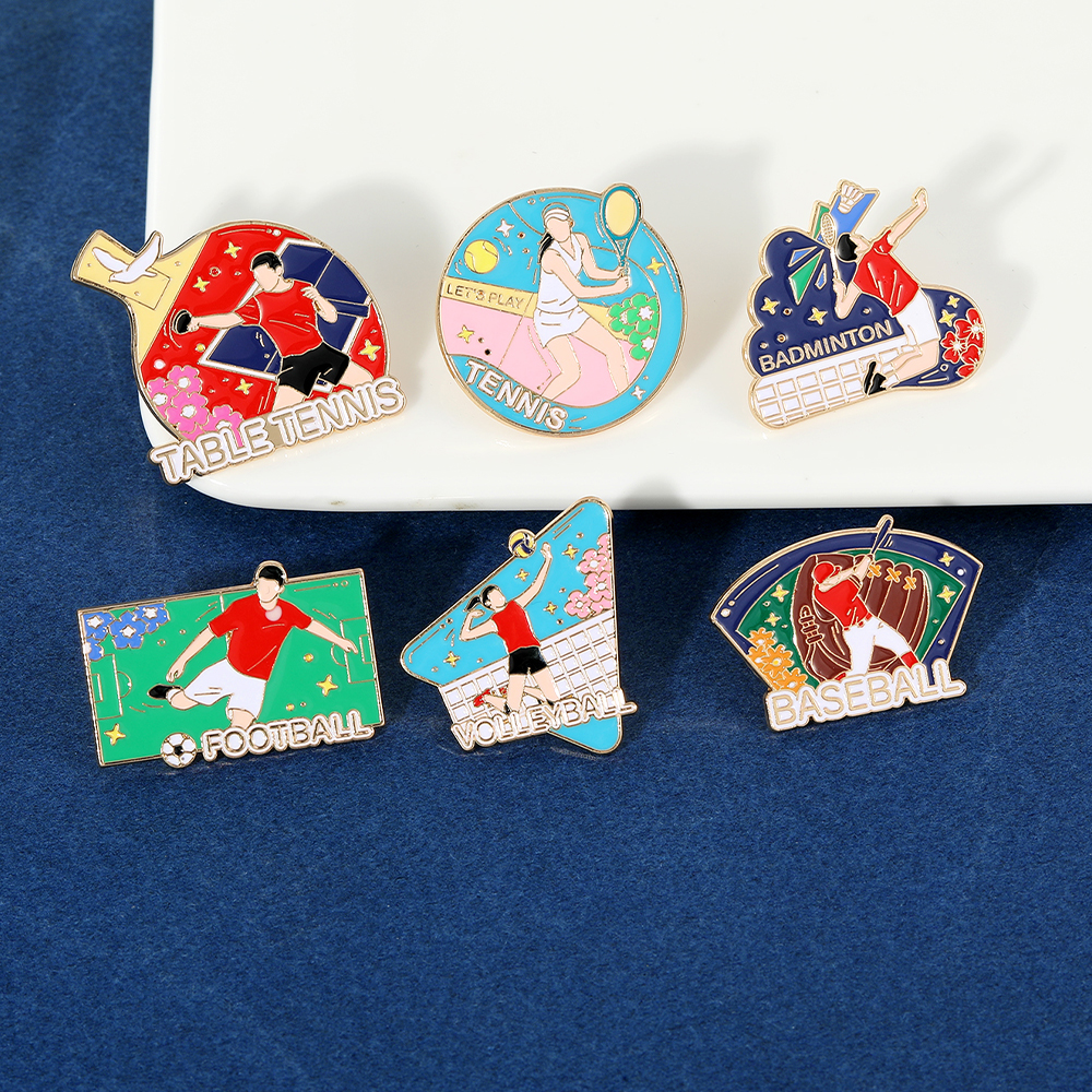 Statement Sports Theme Enamel  - مراجعة Badminton Hall وسعره