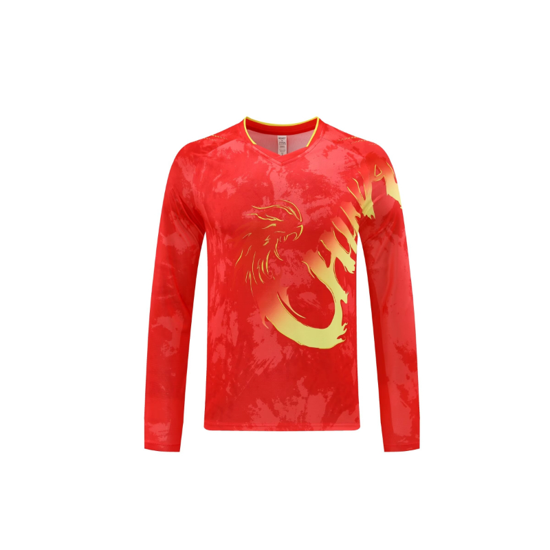 China Dragon Long Sleeve Table - مراجعة Badminton Jersey وسعره