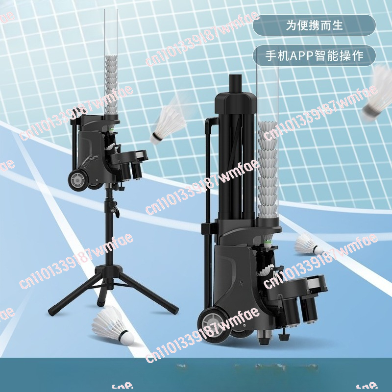 Badminton serve machine Portab - مراجعة Badminton Single وسعره