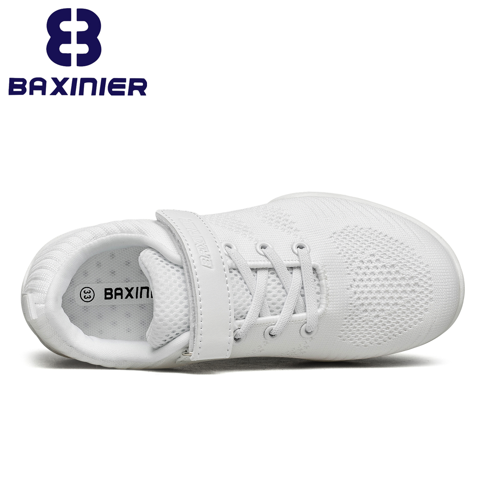 BAXINIER Girls White Cheerlead - مراجعة Badminton Youth وسعره