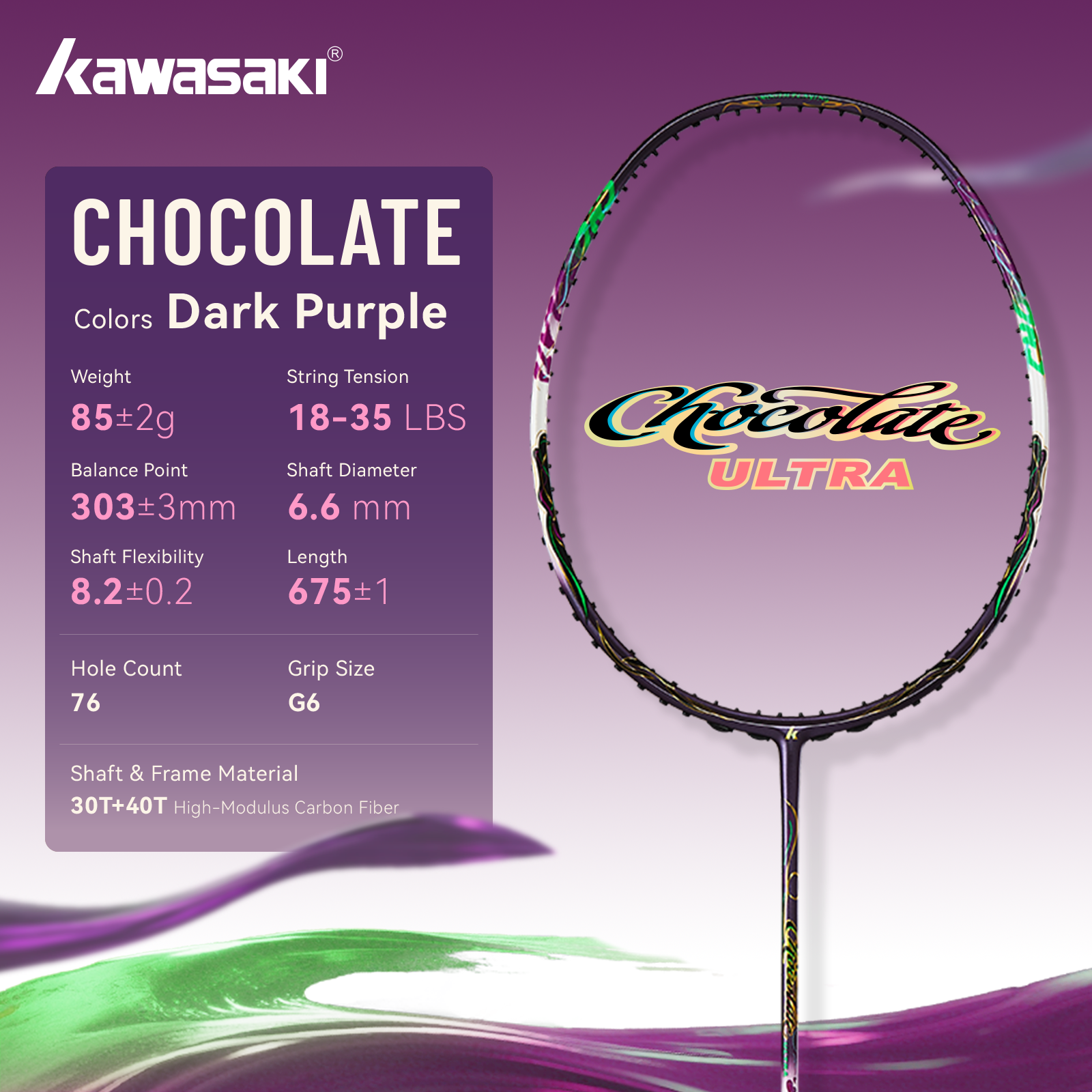 Kawasaki CHOCOLATE ULTRA 4U Ca - مراجعة Badminton Single وسعره