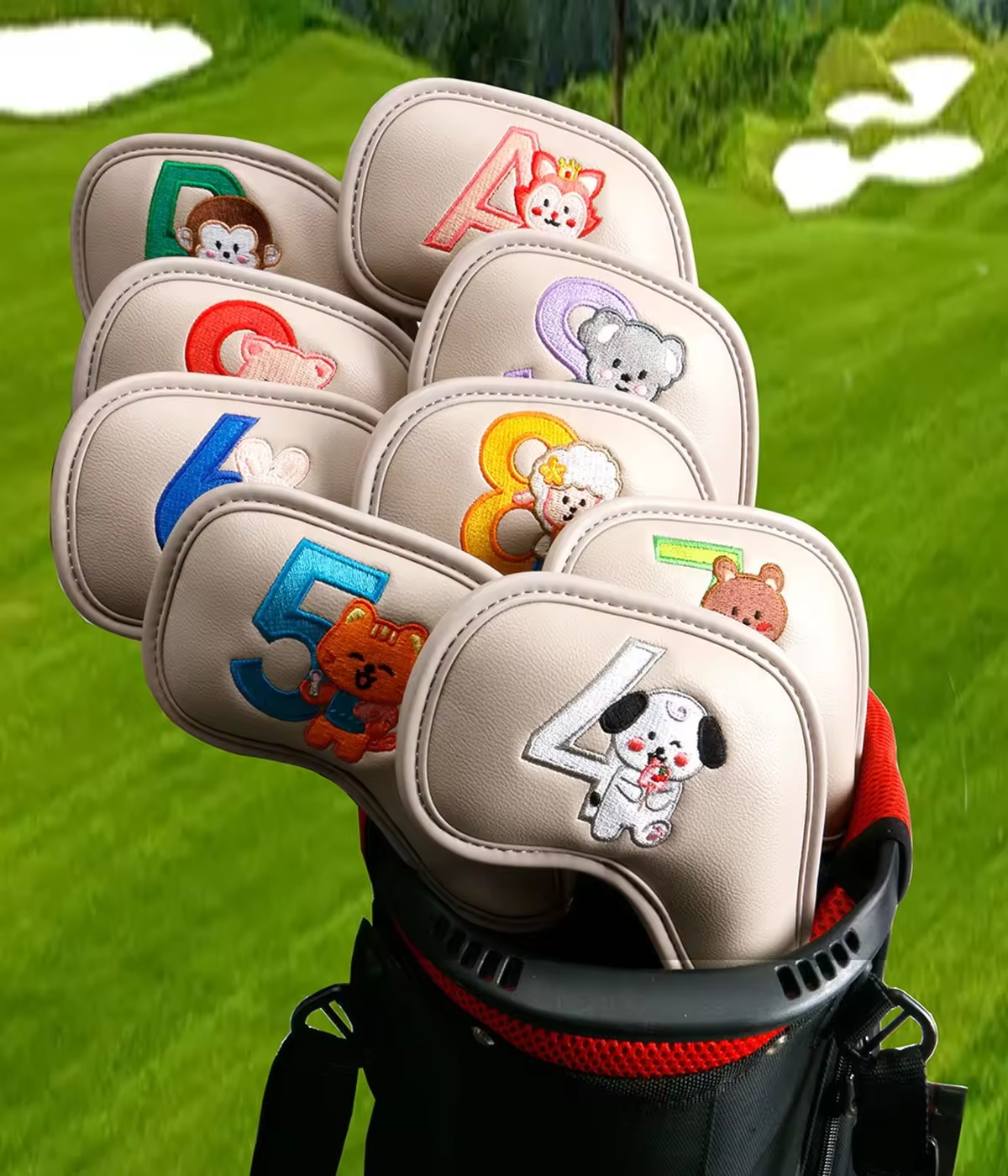 9Pcs Cute Cartoon Animal Golf  - مراجعة Badminton Club وسعره