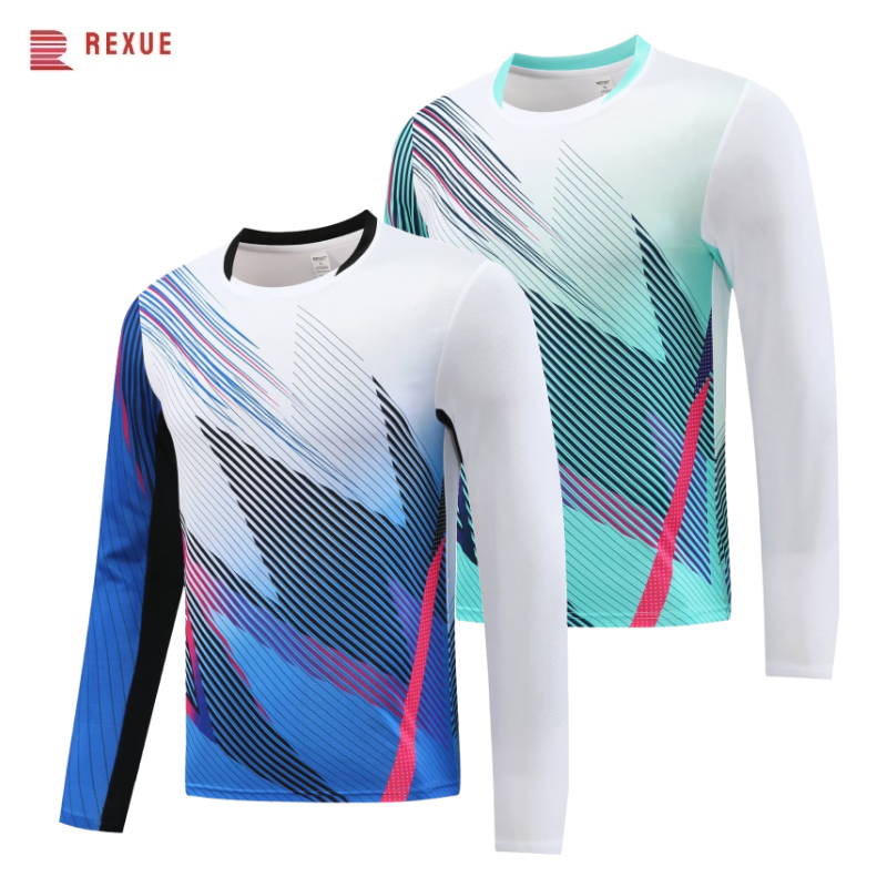 Long Sleeve Badminton Shirt Un - مراجعة Badminton Jersey وسعره