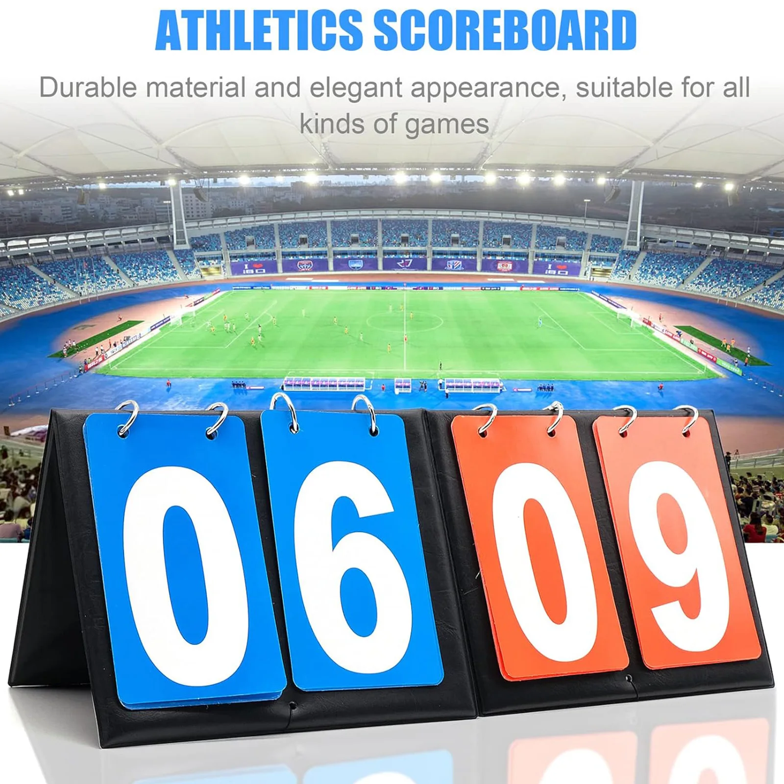 2 Pcs Scoreboard Flipper - 2 D - مراجعة Badminton Score وسعره