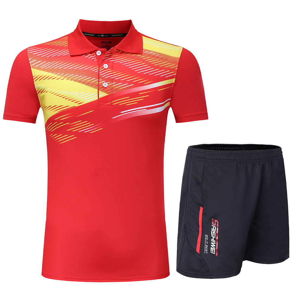 New Men Women Tennis T Shirt   - مراجعة Badminton Youth وسعره