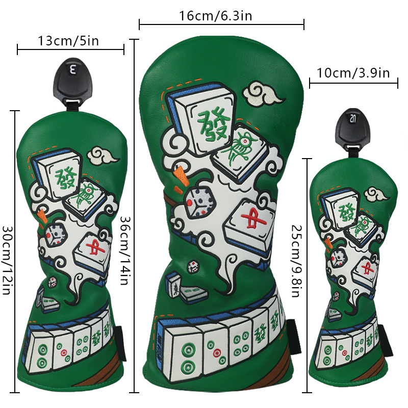 Golf Club Cover, Mahjong Style - مراجعة Badminton Club وسعره