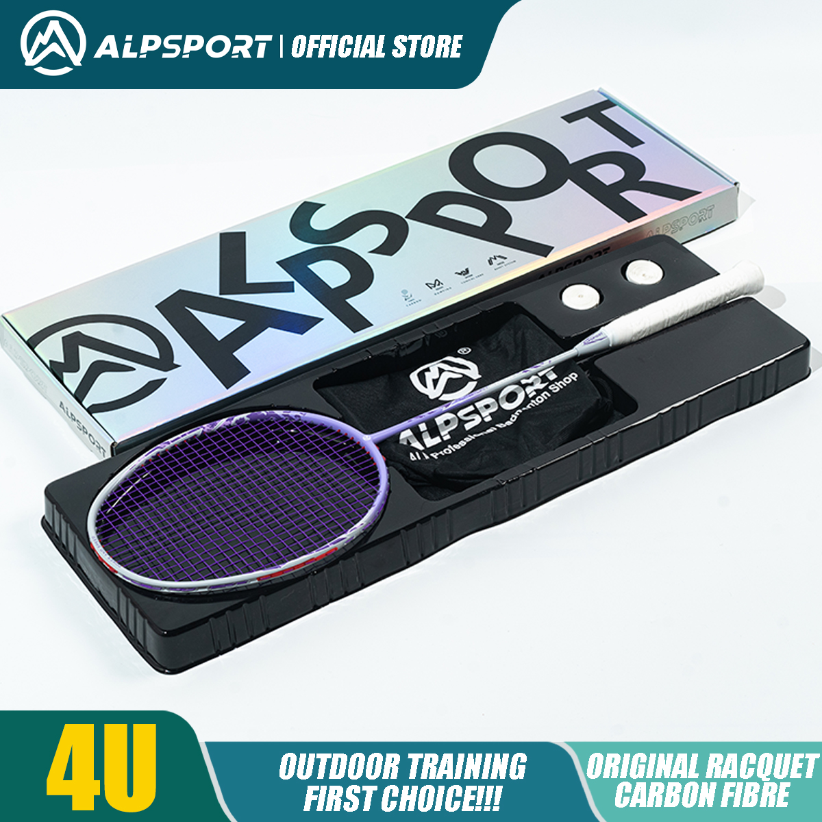 ALPSPORT SD 6U 65g Badminton R - مراجعة Badminton Youth وسعره
