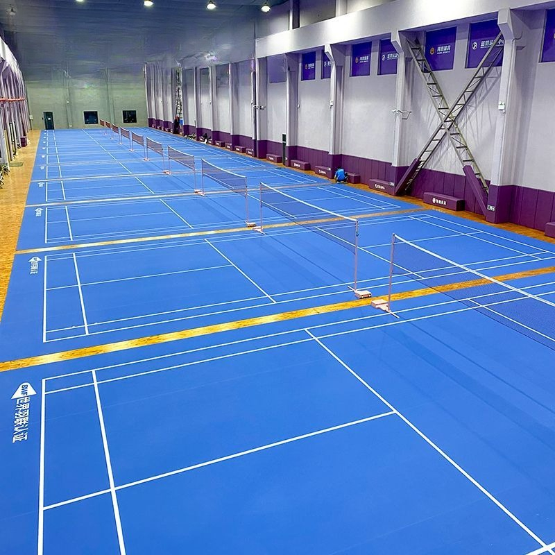 Badminton court floor mat indo - مراجعة Badminton Hall وسعره